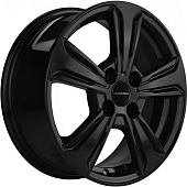 Диски Khomen KHW 1502 6x15 4*100 ET45 DIA56.6 Black Литой купить с бесплатной доставкой в пункты выдачи в Петербурге